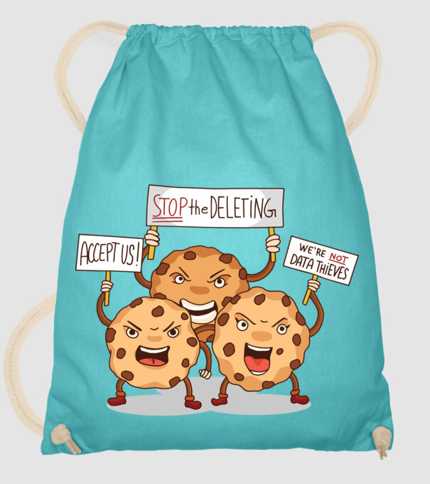 Protest Cookie model turcoaz pe tricou