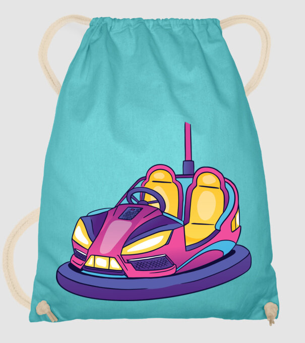 Dodgem model turcoaz pe tricou