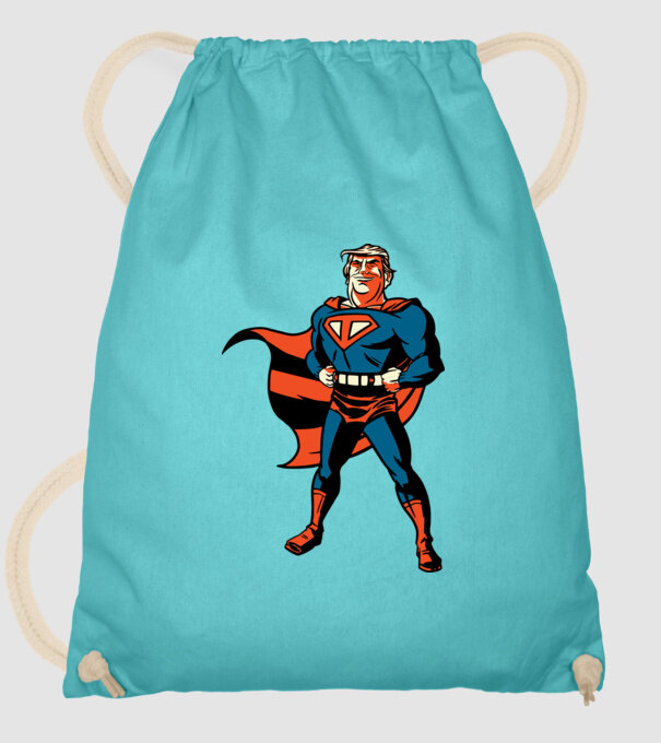 Super Trump Usa 2020 model turcoaz pe tricou