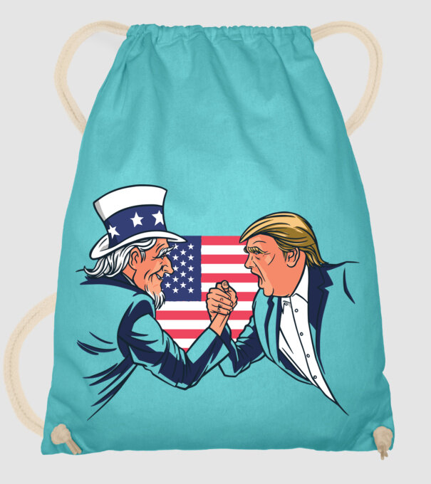 Trump Vs Unchiul Sam SUA 2020 alegeri prezidențiale model turcoaz pe tricou