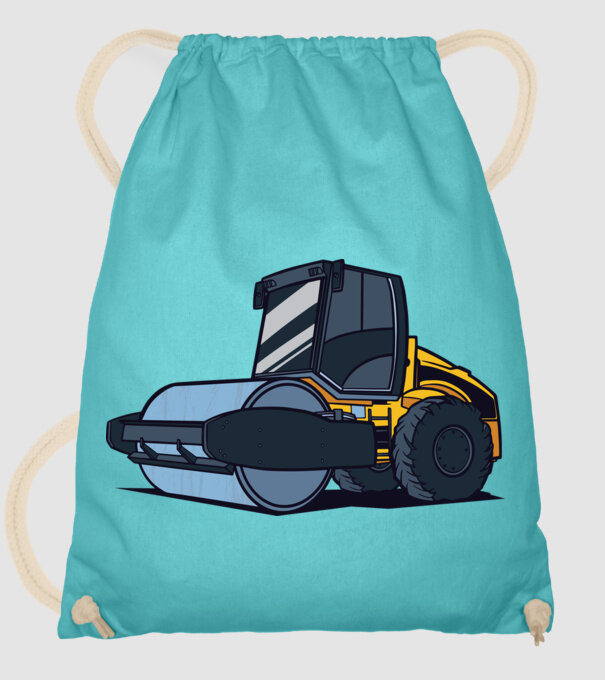 Rulou compresor model turcoaz pe tricou