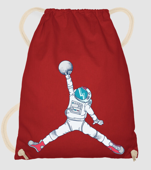 Air Astronaut tricou astronaut model roșu pe tricou