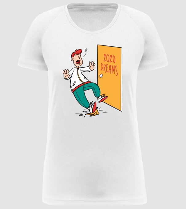 model alb pe tricou