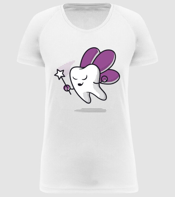 Zâna Măseluță model alb pe tricou