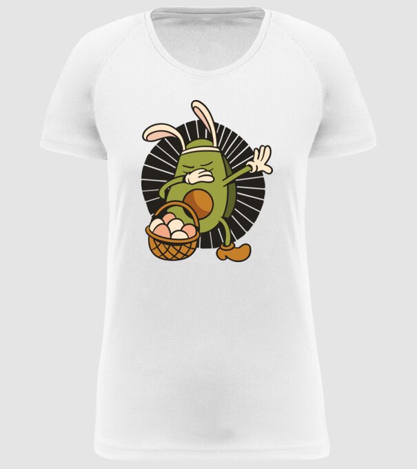 Avocado de Paște DAB model alb pe tricou