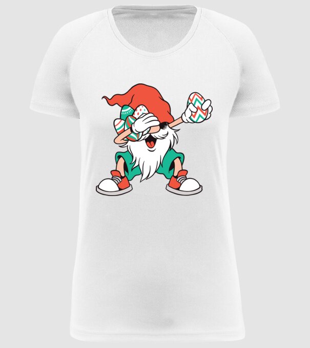 Elf de Paște DAB model alb pe tricou