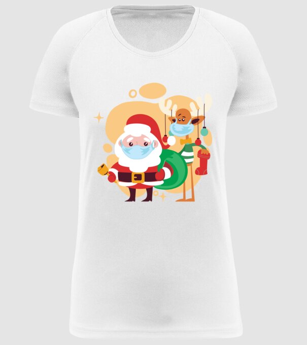 model alb pe tricou