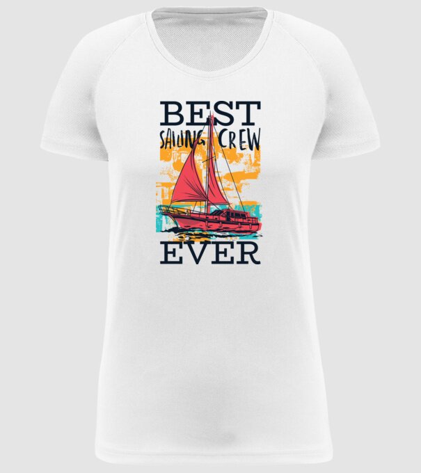 Cea mai bună echipă de navigație model alb pe tricou