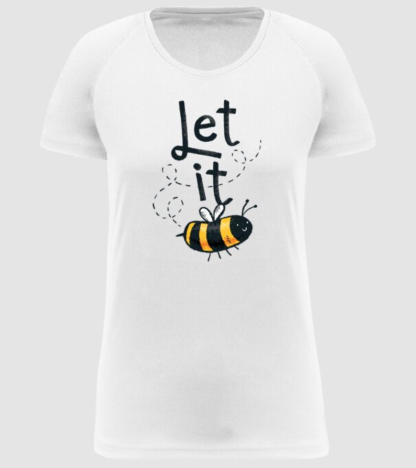 Let it bee - Apicultor model alb pe tricou