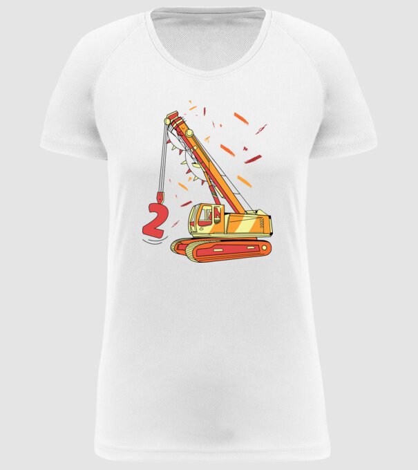 Prindere 2nd Birthday model alb pe tricou