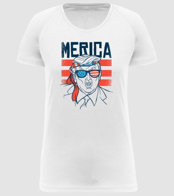 Merica Trump 2020 Usa model alb pe tricou