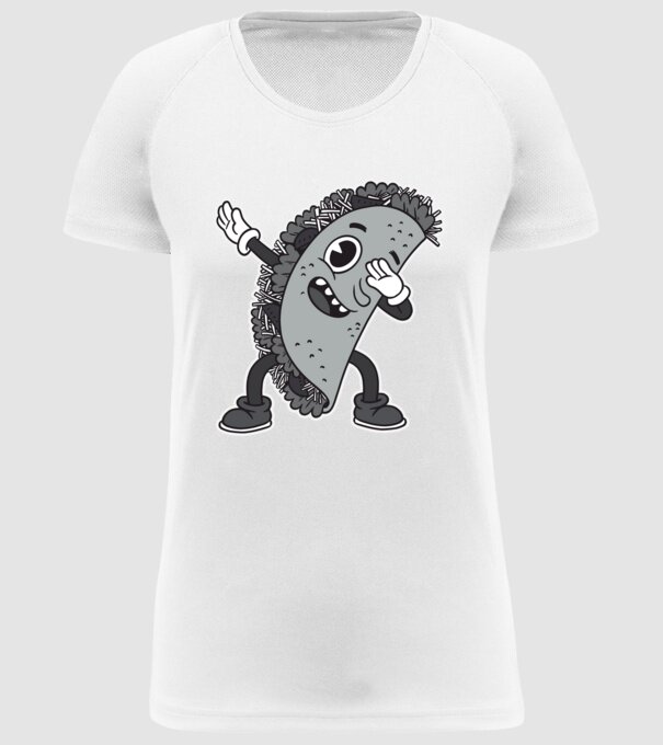 Taco DAB model alb pe tricou