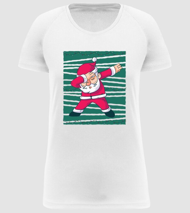 Moș Crăciun DAB Crăciun model alb pe tricou
