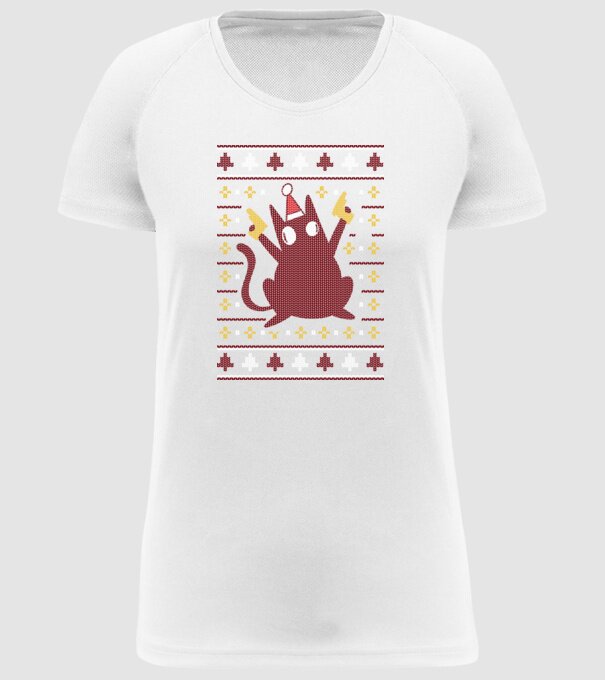 Pulover urât Pew Pew Pew Madafakas model alb pe tricou