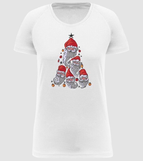Pitici pentru pomul de Crăciun model alb pe tricou