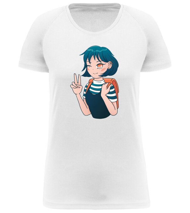  model  pe tricou