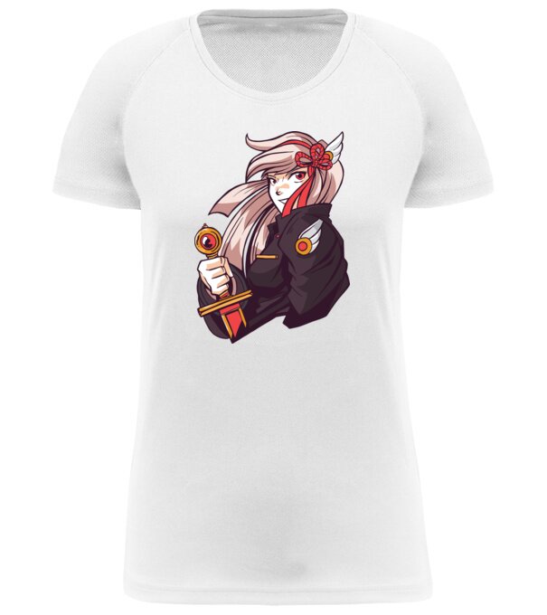  model  pe tricou