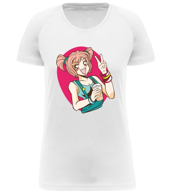  model  pe tricou
