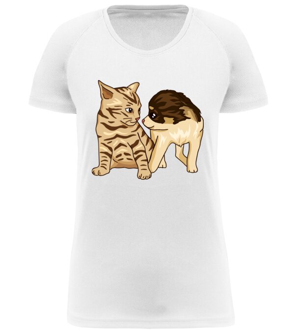  model  pe tricou