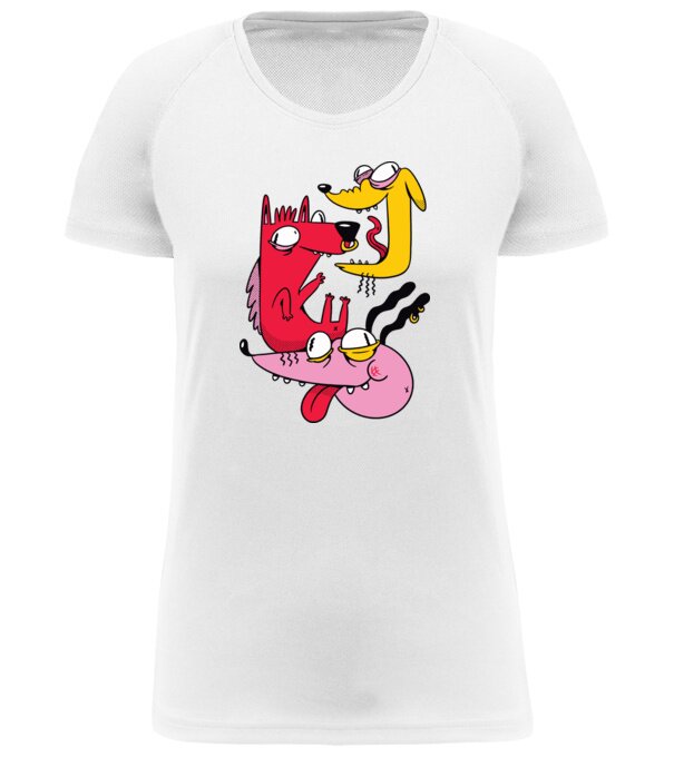  model  pe tricou