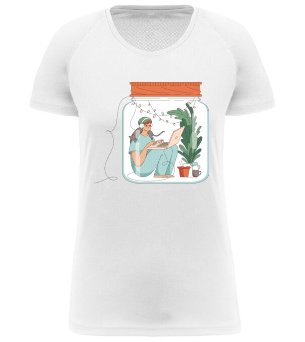  model  pe tricou