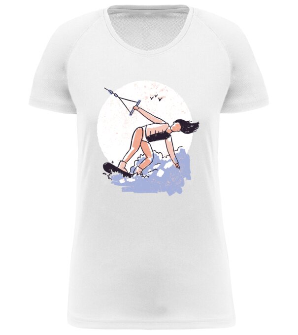  model  pe tricou