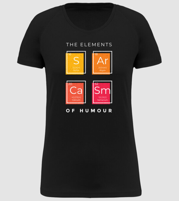 Elementele umorului model negru pe tricou