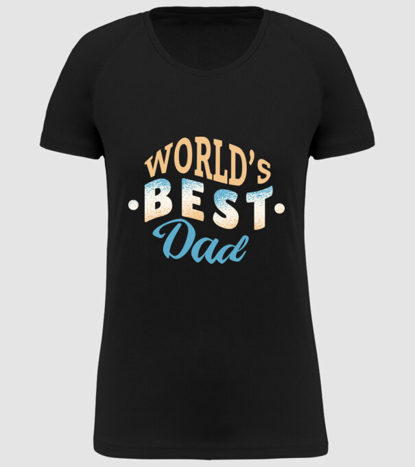 Cel mai bun Tătic din lume model negru pe tricou