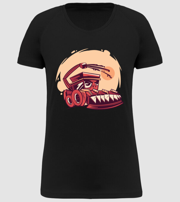 Secerătoare model negru pe tricou