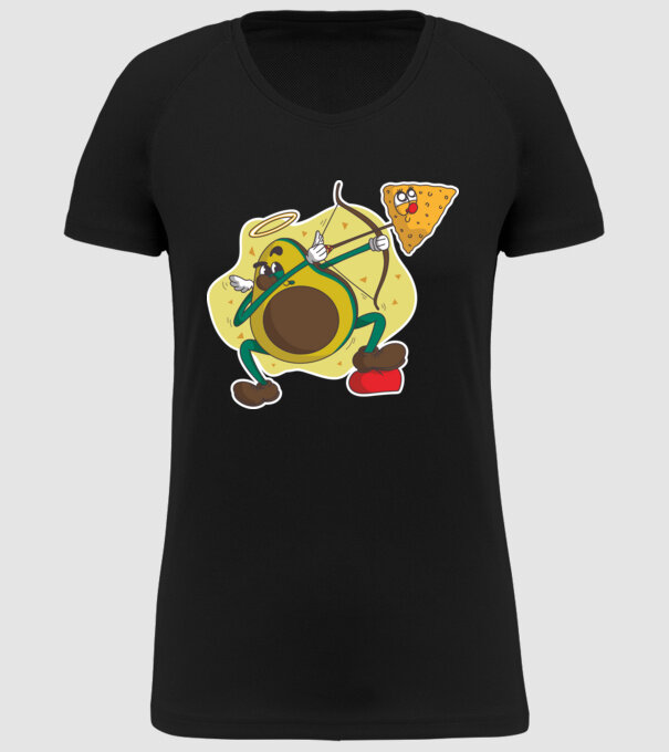 Dragoste de Avocado model negru pe tricou