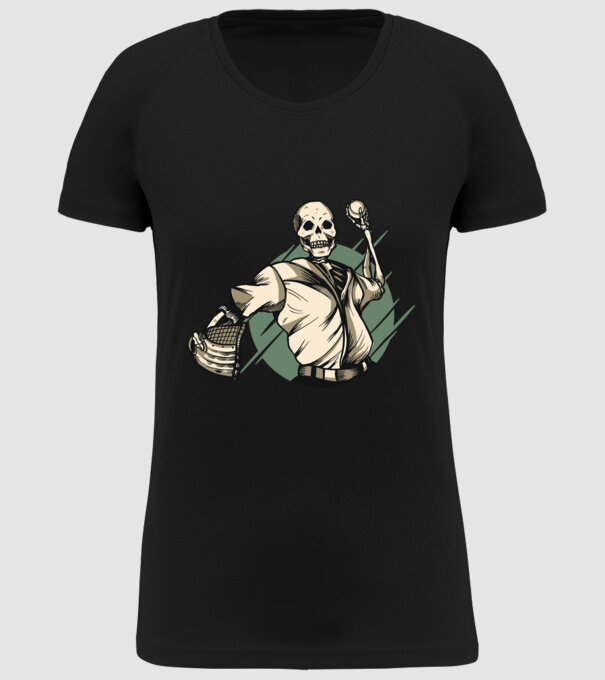 Schelet Baseball model negru pe tricou