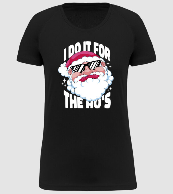 'I do it for the Ho''s' model negru pe tricou