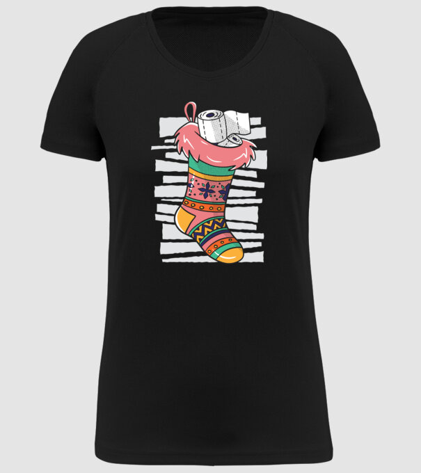 Christmas Gift 2020 model negru pe tricou
