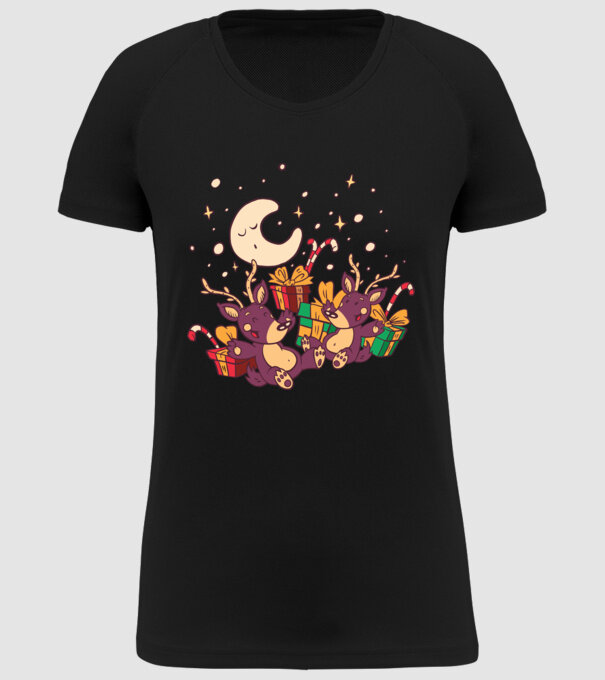 Cadouri de Crăciun model negru pe tricou