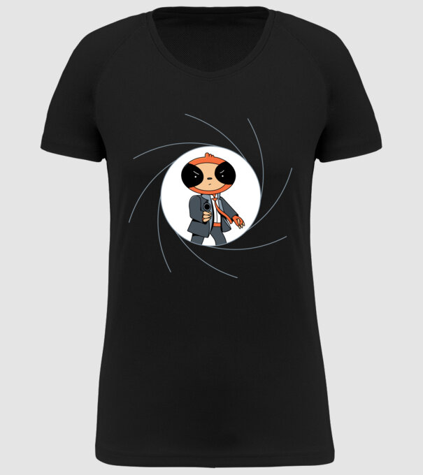 Leneș Bond 007 model negru pe tricou