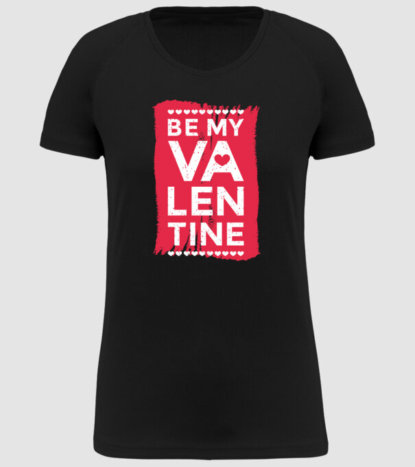 'Fii dragostea mea Tricou drăguț pentru Valentine''s Day' model negru pe tricou