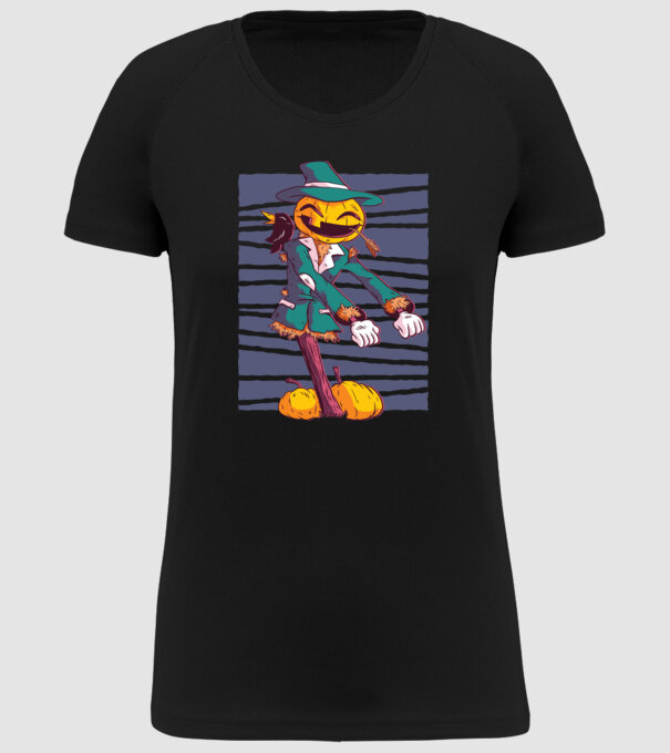 Sperietoare Halloween model negru pe tricou
