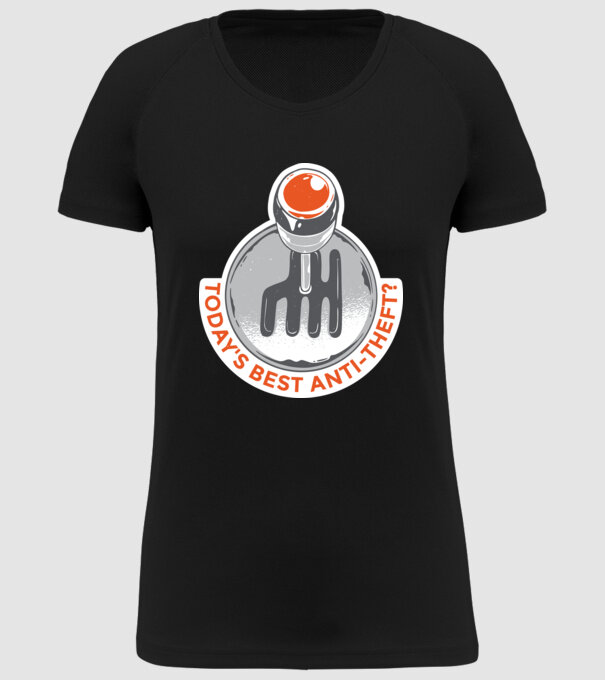 Cutia de viteze manuală este cel mai bun anti-furt tricou amuzant model negru pe tricou