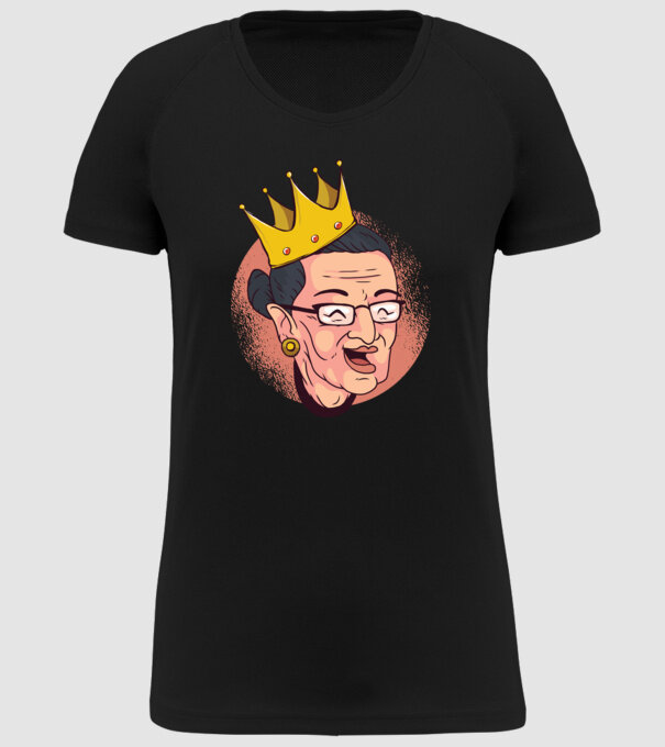 Ruth Bader Ginsburg model negru pe tricou