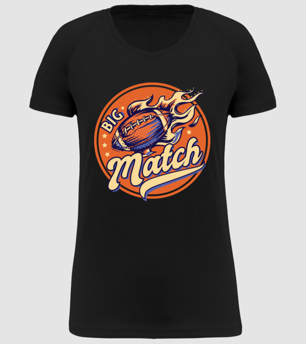 Superbowl meci de fotbal american model negru pe tricou