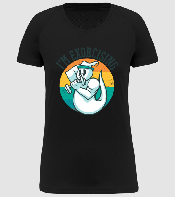 Antrenament Fantomă (Spirit?) model negru pe tricou
