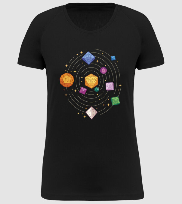 As de pică model negru pe tricou