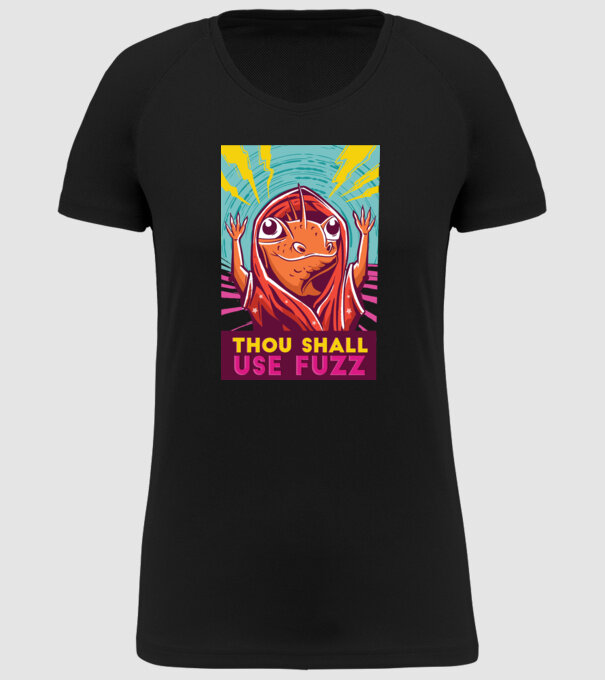 Șopârlă Vrăjitoare model negru pe tricou