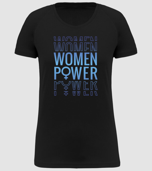 Women Power de Ziua Femeii model negru pe tricou