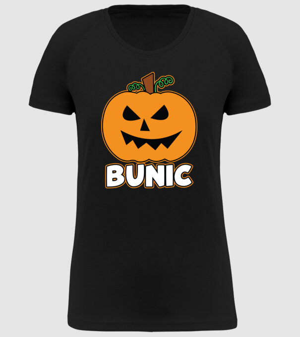 bunic model negru pe tricou