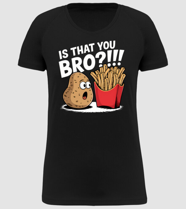 Is that you BRO?!! Negru model negru pe tricou