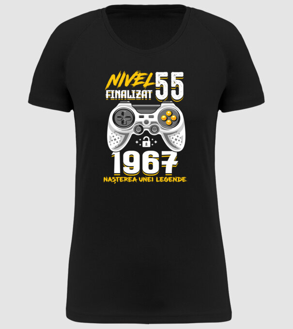 Nivel 55 finalizat. 1967 nașterea unei legende model negru pe tricou