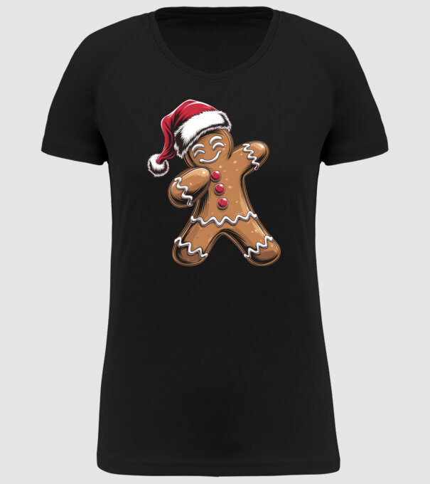 Turtă dulce dab model negru pe tricou