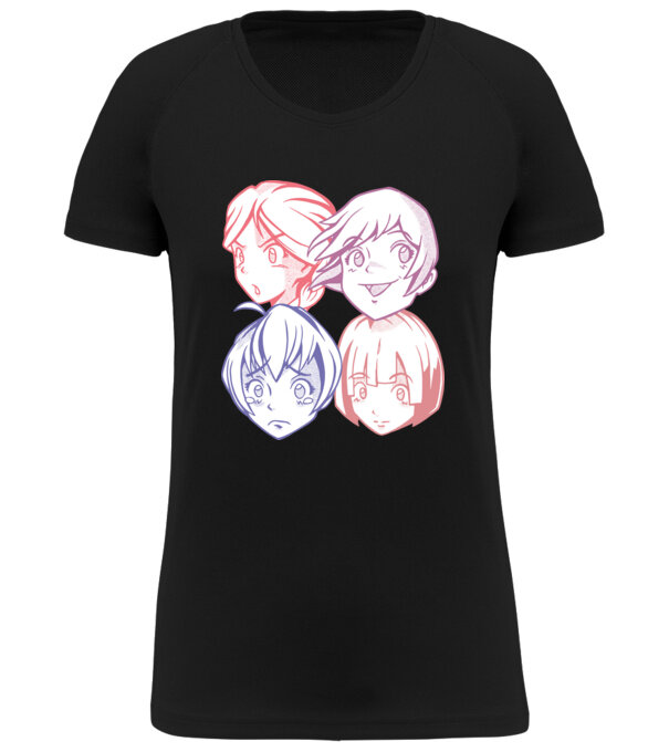  model  pe tricou