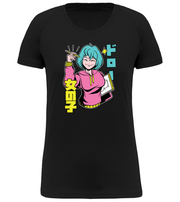  model  pe tricou